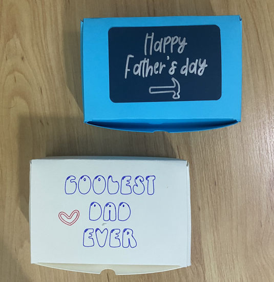 Picture of 6 pieces paper box Father's Day